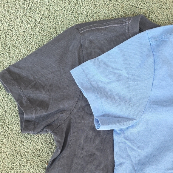 Life Is Good Women's T-Shirts, 2, NWT, Size Med, Light Blue And Navy. - Picture 9 of 13